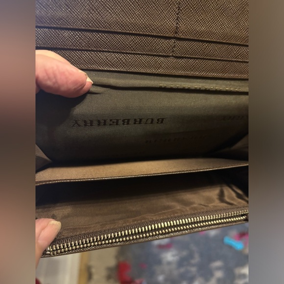 Burberry long wallet, - Picture 5 of 9
